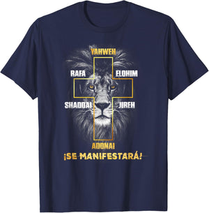 Cristianos de Jesus en Espanol - Christian Spanish mensaje T-Shirt - T-Shirt | Navy