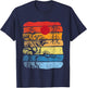 Japanese Retro Bonsai Tree - Horticulturist Gardening Lover T-Shirt - T-Shirt | Navy