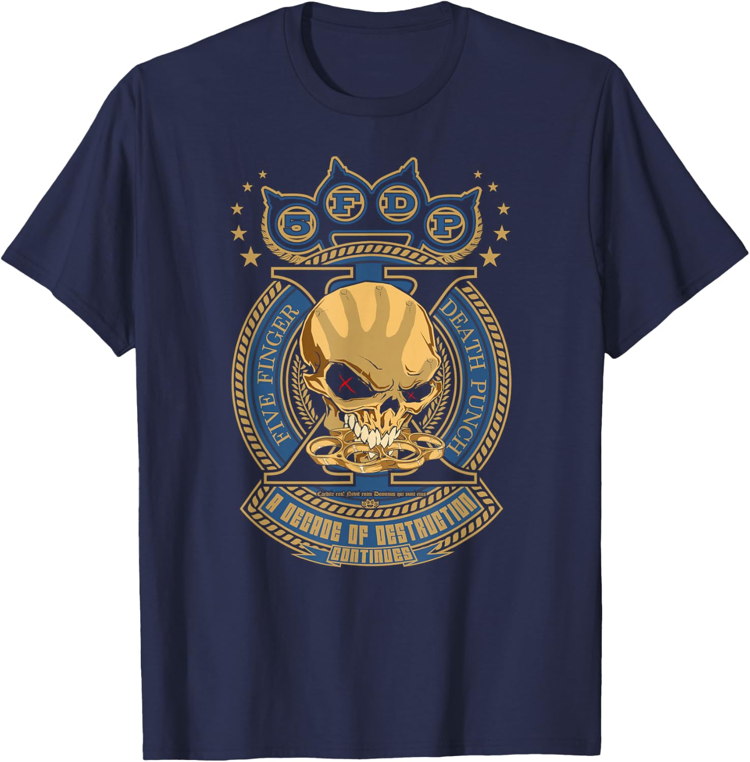 5FDP – A Decade of Destruction T-Shirt - T-Shirt | Navy