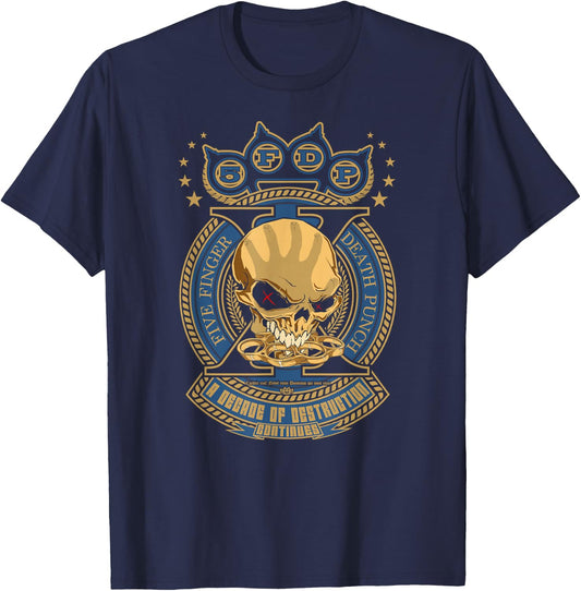 5FDP – A Decade of Destruction T-Shirt - T-Shirt | Navy