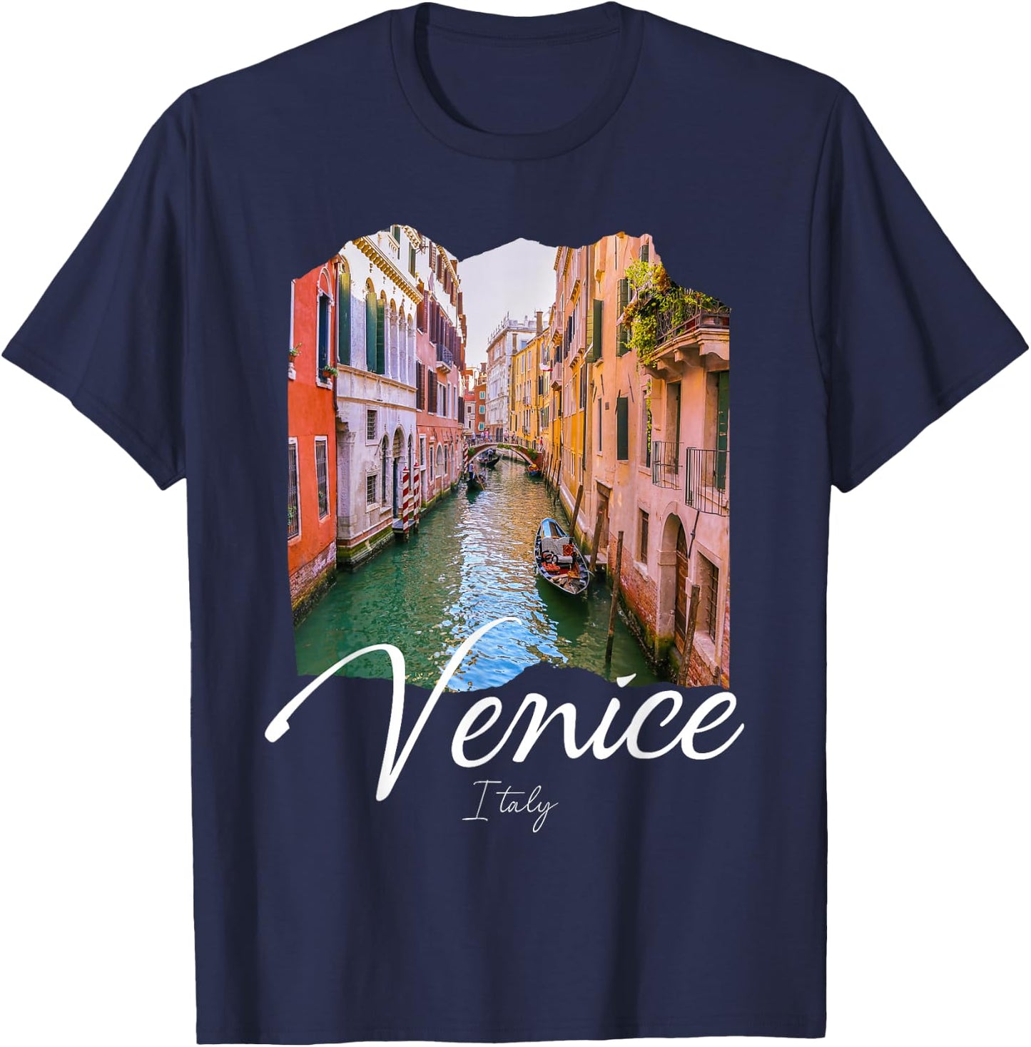 Venice Souvenir Venice Italy T-Shirt - T-Shirt | Navy