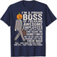 Boss Halloween pumpkin I'm A Proud Boss Of Awesome Employees T-Shirt - T-Shirt | Navy