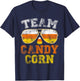 Team Candy Corn Funny Halloween T-Shirt - T-Shirt | Navy