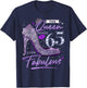 This Queen Makes 65 Looks Fabulous Shirt 65th Birthday Women T-Shirt - T-Shirt | Navy