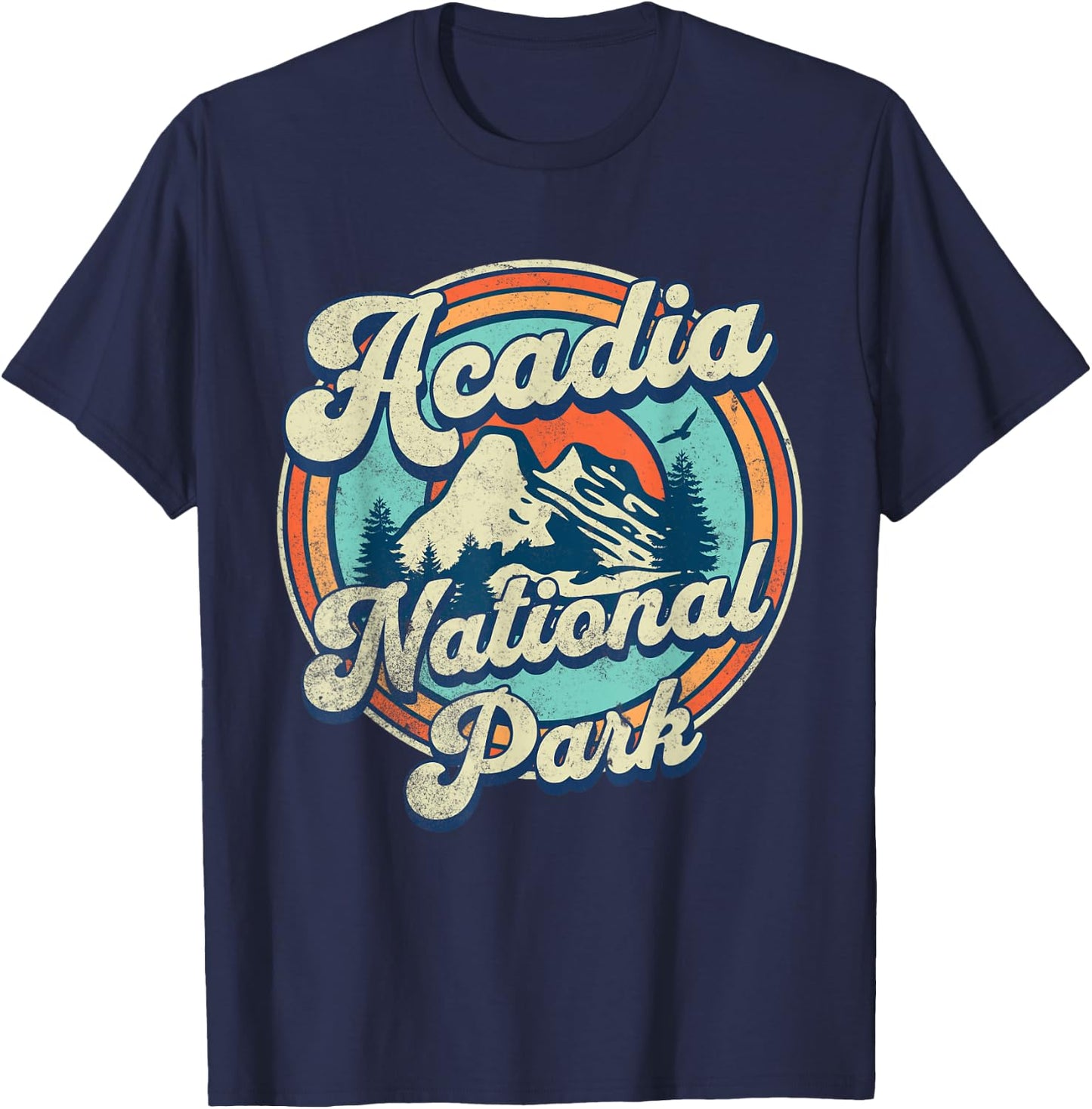 Acadia National Park T-Shirt - T-Shirt | Navy