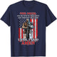 Knight American The Devil Saw Me With My Head Down Veteran T-Shirt - T-Shirt | Navy