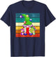 Vintage Grandma Bingo Gnome Graphic Bingo Night T-Shirt - T-Shirt | Navy