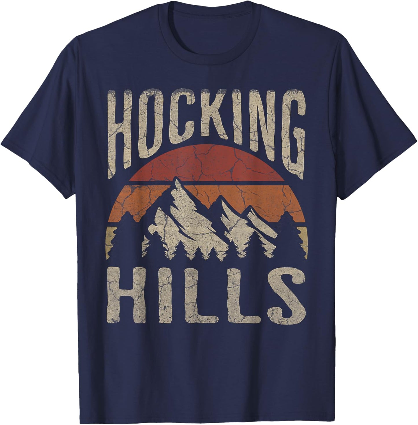 Hocking Hills T-Shirt - T-Shirt | Navy