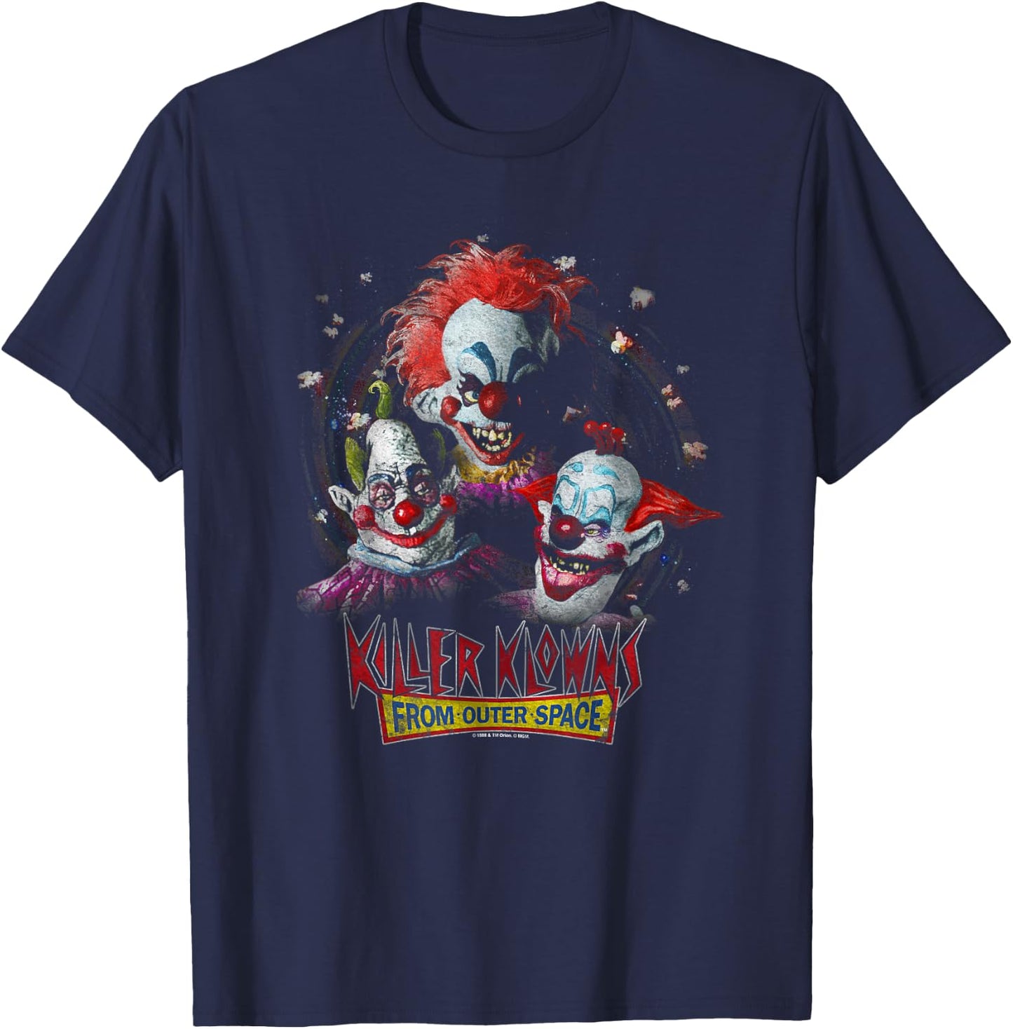 Killer Klowns From Outer Space Killer Klowns T-Shirt - T-Shirt | Navy