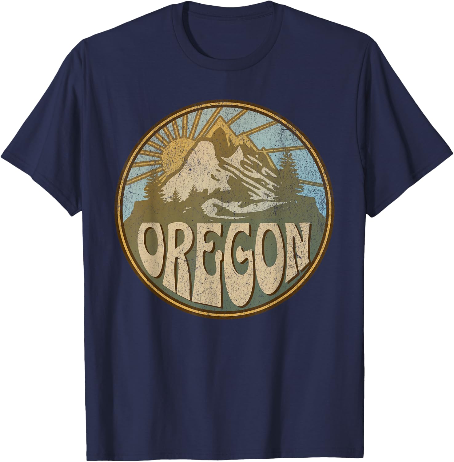 Oregon T-Shirt - T-Shirt | Navy