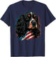 USA 4th Of July Cocker on Patriotic American Cocker Spaniel T-Shirt - T-Shirt | Navy