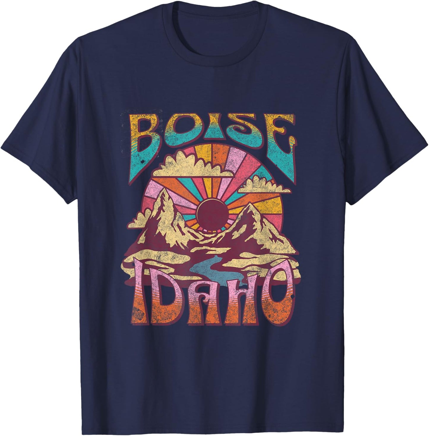Boise T-Shirt - T-Shirt | Navy