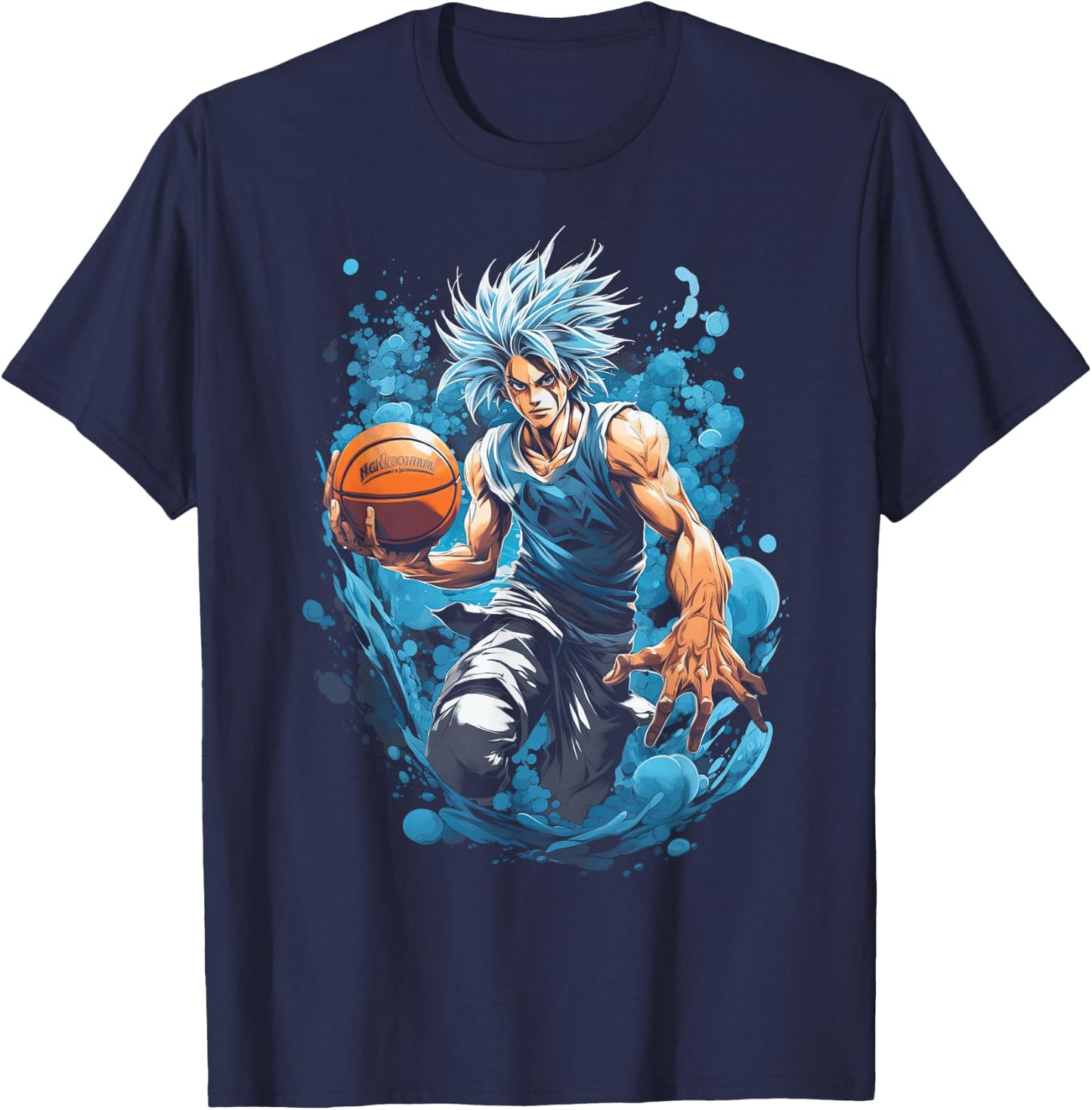 Anime Basketball player Sports Team T-Shirt - T-Shirt | Navy