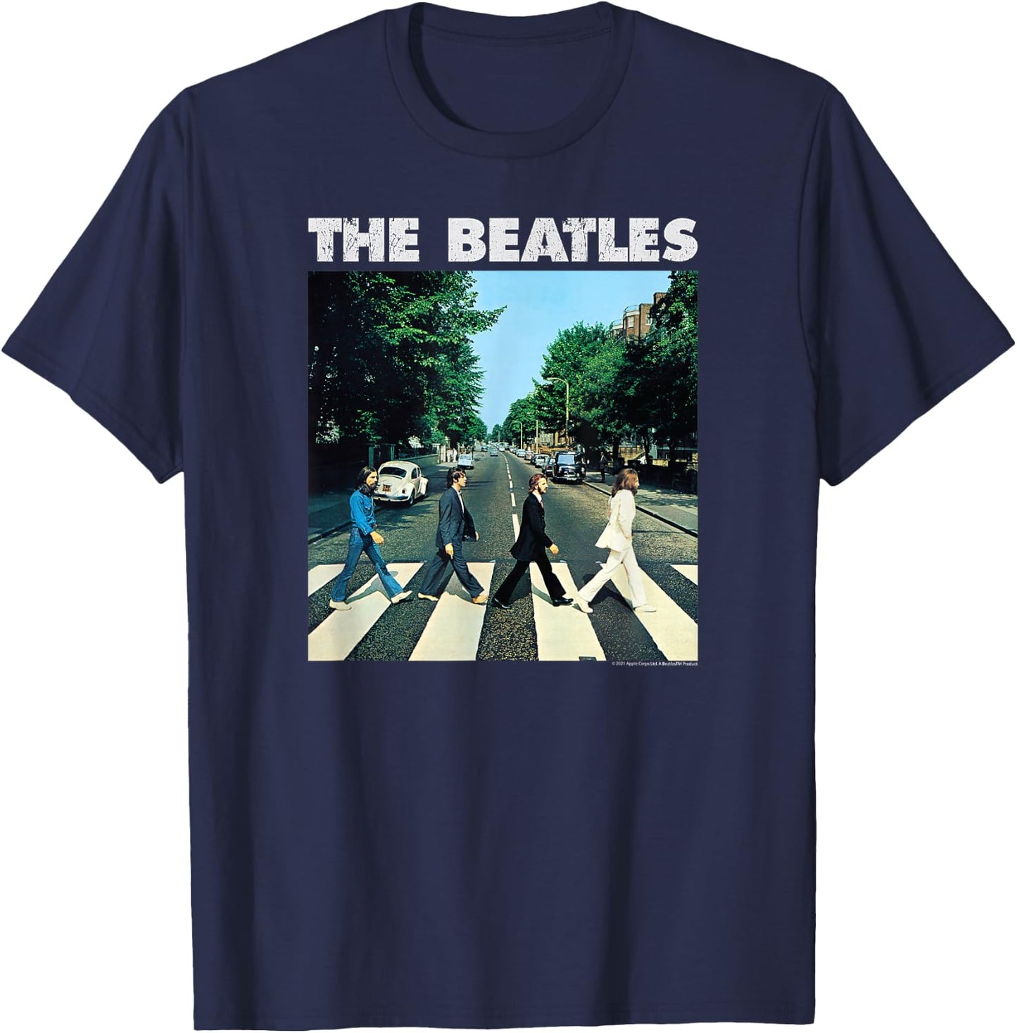 The Beatles - Abbey Road T-Shirt - T-Shirt | Navy