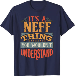 Neff Name - Kids, Black, Small T-Shirt - T-Shirt | Navy