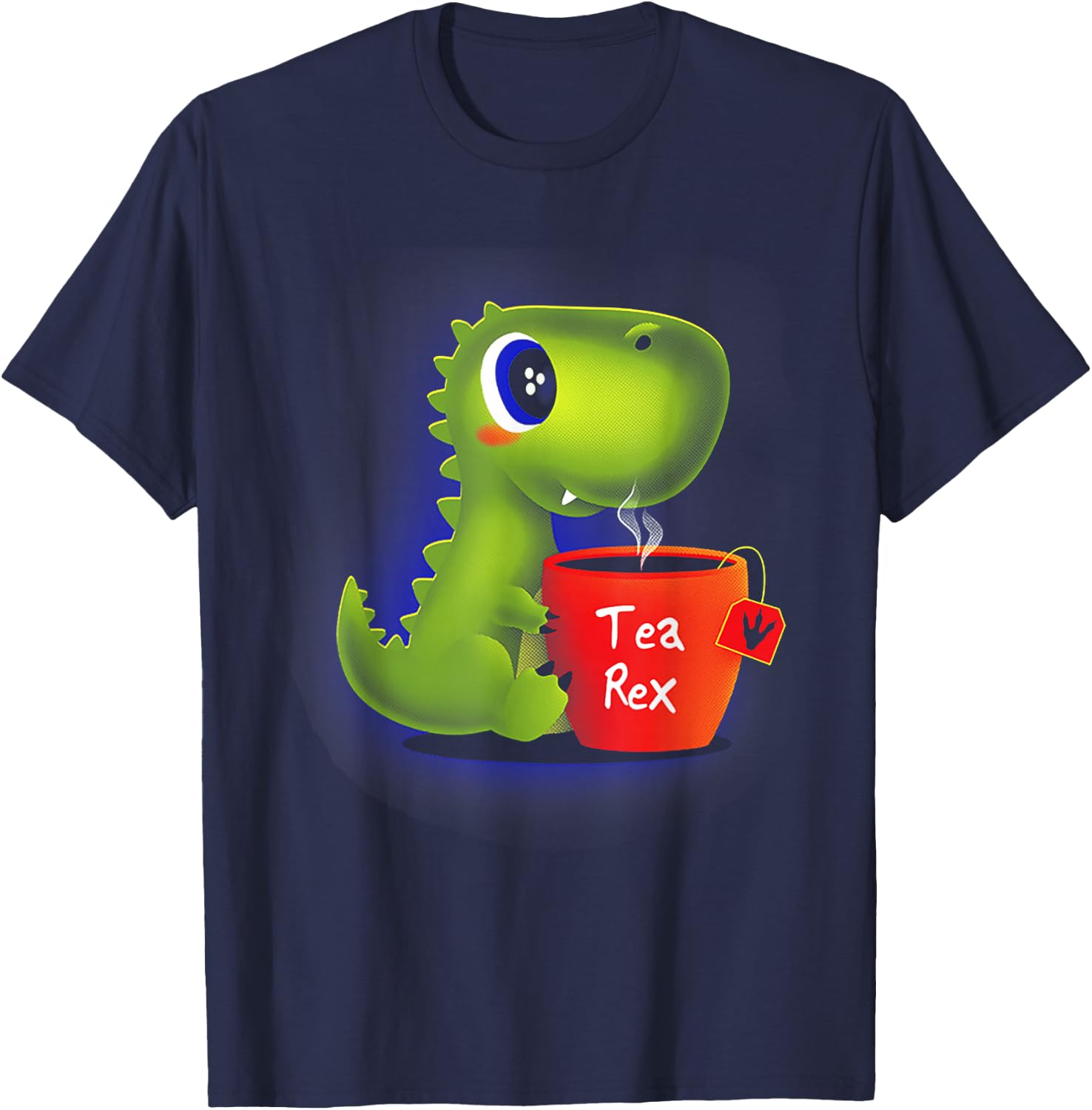 Tea Rex T-Shirt - T-Shirt | Navy