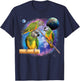 Senegal Parrots In Space, Funny Senegal Parrot T-Shirt - T-Shirt | Navy
