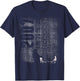 Born in 2007 for Teen Born in 2007 Birthday Gifts T-Shirt - T-Shirt | Navy