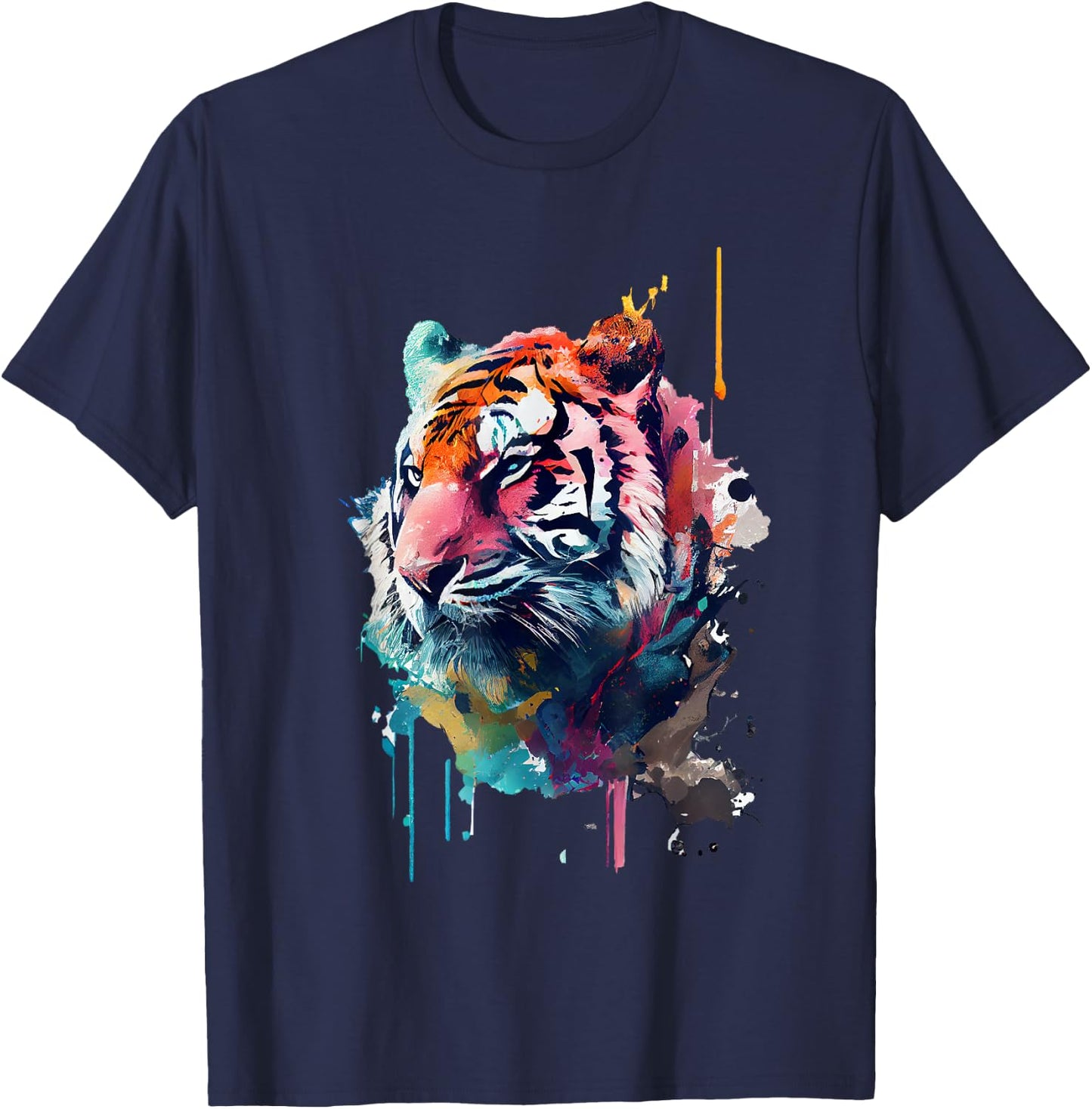 Tiger colors multicolored T-Shirt - T-Shirt | Navy