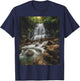 Waterfall Style Life: Pastel Falls And Nature Calls T-Shirt - T-Shirt | Navy