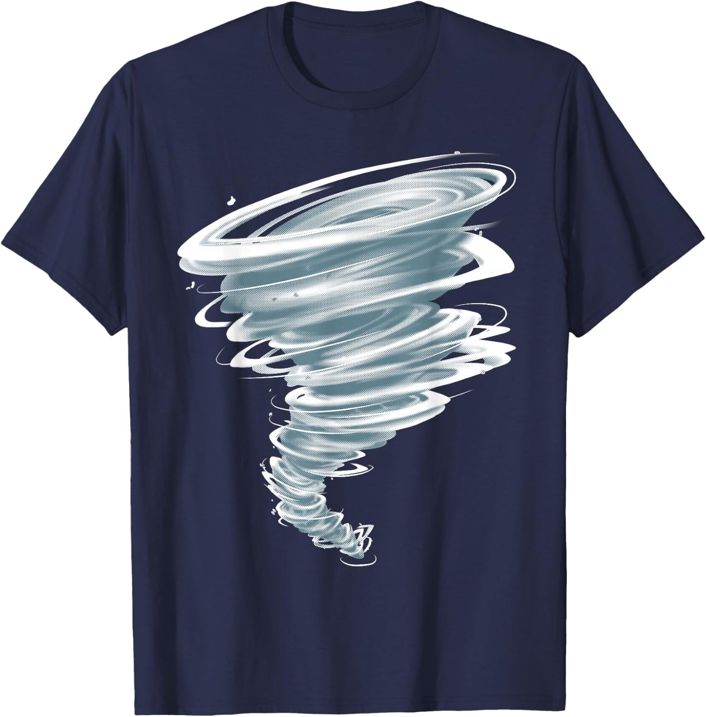 Best Tornado Women Storm Hunter Weather Meteorology T-Shirt - T-Shirt | Navy