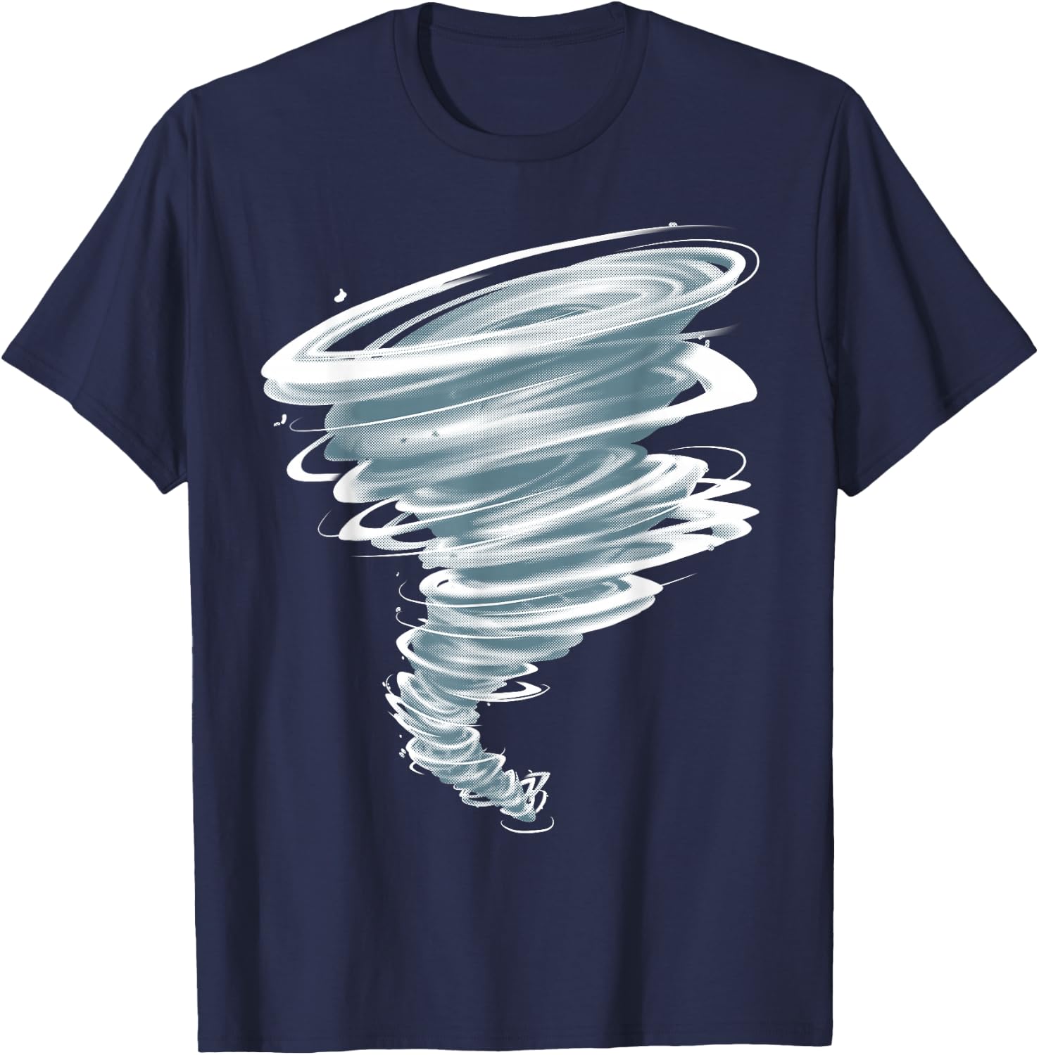 Best Tornado Women Storm Hunter Weather Meteorology T-Shirt - T-Shirt | Navy
