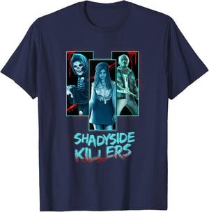 Fear Street Shadyside Killers Panels T-Shirt - T-Shirt | Navy