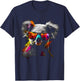 Koala Sunglasses Colourful Animal Design Art Animal Koala T-Shirt - T-Shirt | Navy