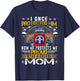 I Once Protected Him Proud 82nd Airborne Mom Military T-Shirt - T-Shirt | Navy