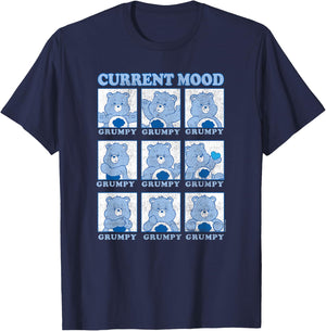 Care Bears Grumpy Bear Current Mood Emotions Box Up T-Shirt - T-Shirt | Navy