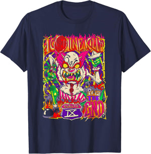 Ice Nine Kills – Zombie Clown T-Shirt - T-Shirt | Navy