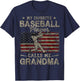 My Favorite Baseball Player Calls Me Grandma Mother's Day T-Shirt - T-Shirt | Navy