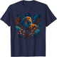 Mystical Lion T-Shirt - T-Shirt | Navy