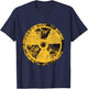 Biohazard Radioactive Sign - Science Lover Nuclear Engineer T-Shirt - T-Shirt | Navy