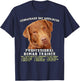 Kitana Chesapeake Bay Retriever Professional Human Trainer T-Shirt - T-Shirt | Navy