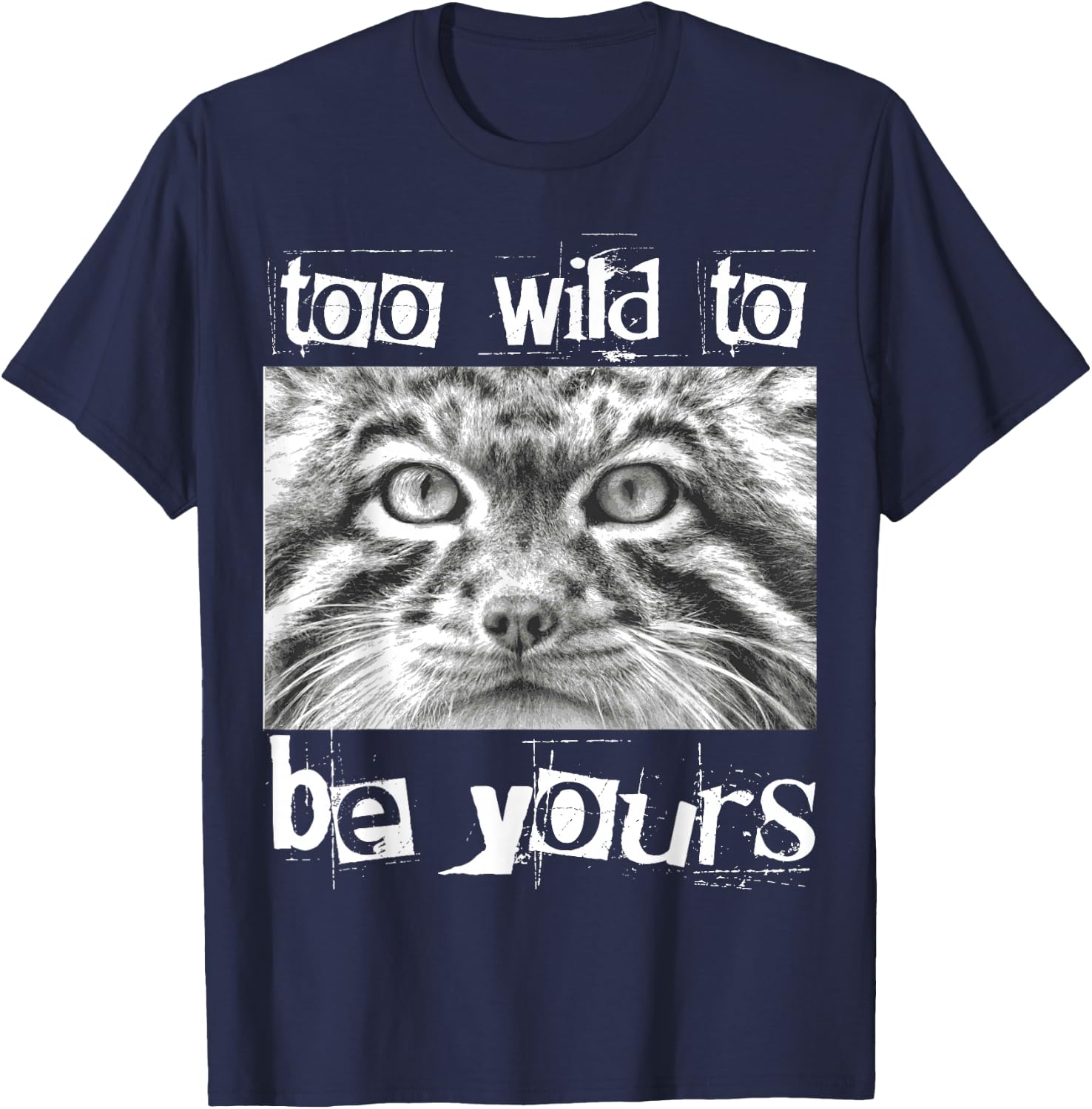 Pallas Cat Women T-Shirt - T-Shirt | Navy