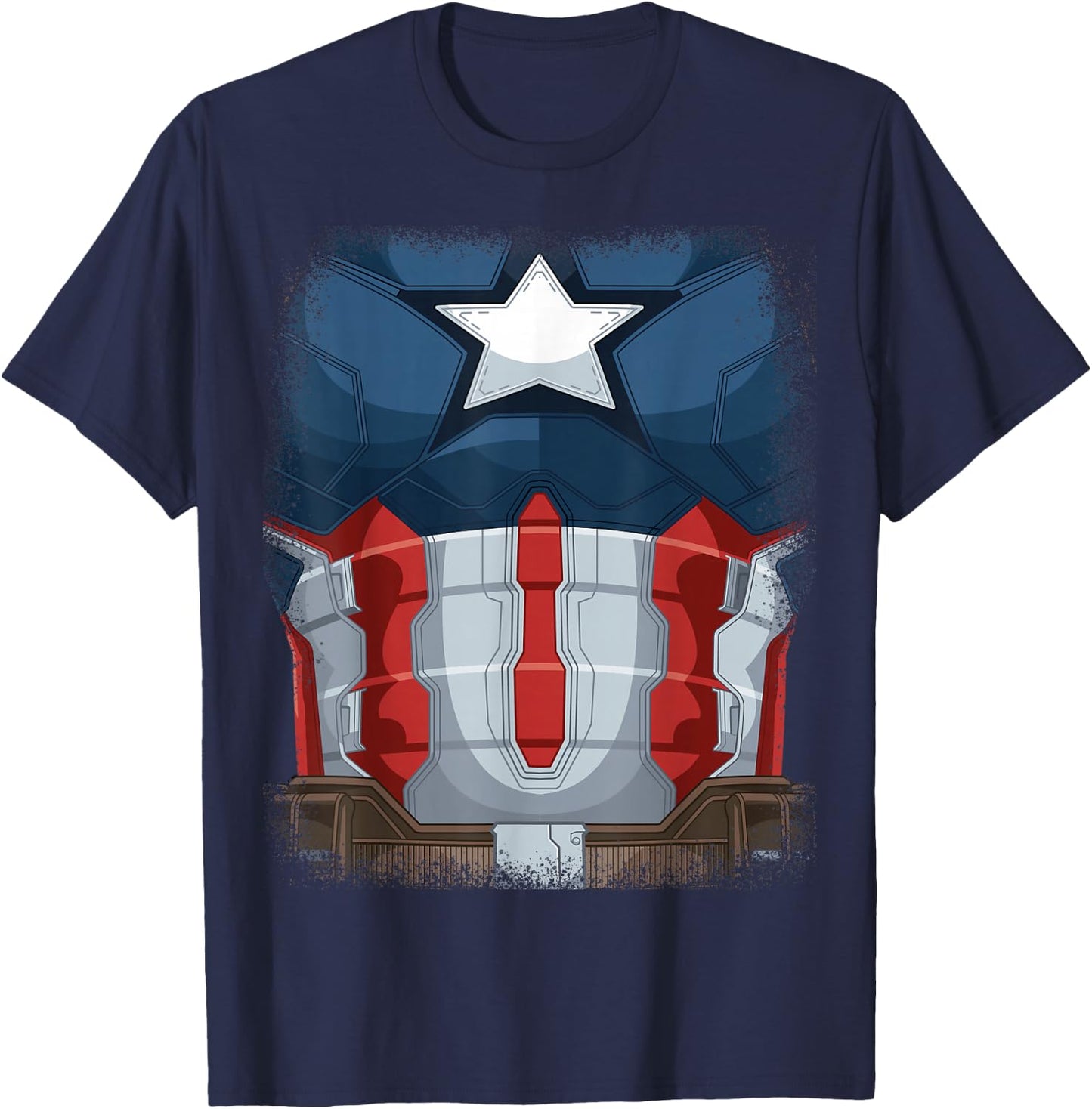 Marvel Captain America Movie Avengers Halloween Costume T-Shirt - T-Shirt | Navy