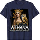 Athena Greek Mythology T-Shirt - T-Shirt | Navy