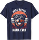 Best Rottie Nana Ever Rottweiler Dog Vintage Women Kids T-Shirt - T-Shirt | Navy
