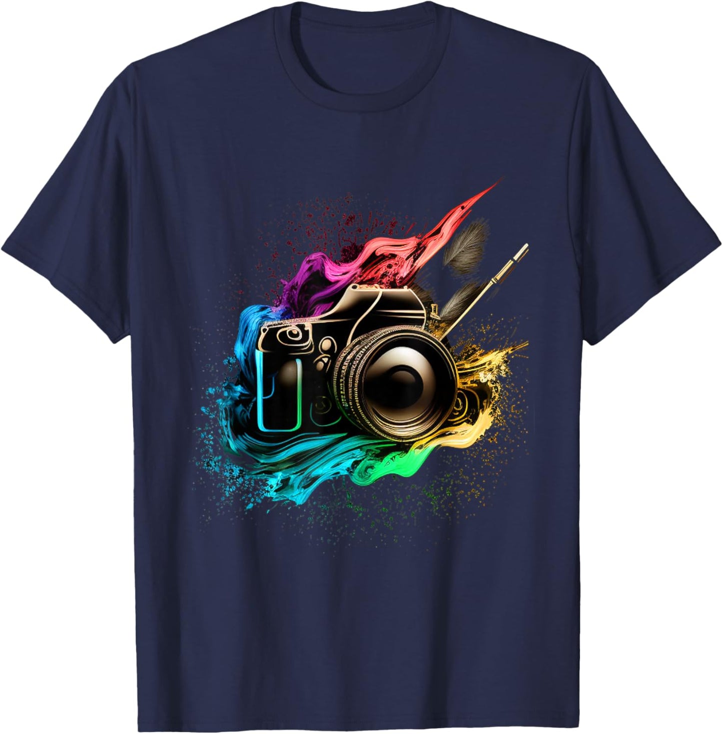 Cool Camera Colors T-Shirt - T-Shirt | Navy