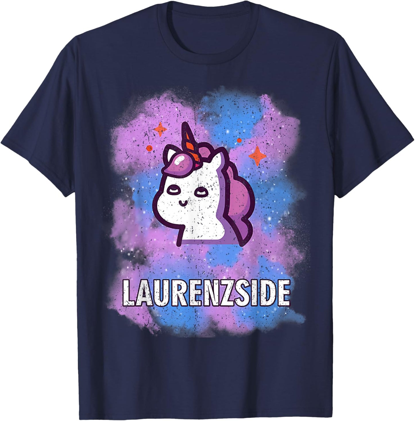 Vintage LaurenzSide T-Shirt - T-Shirt | Navy