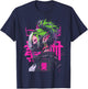 Anime Manga Cyberpunk Aesthetic Techwear Harajuku T-Shirt - T-Shirt | Navy