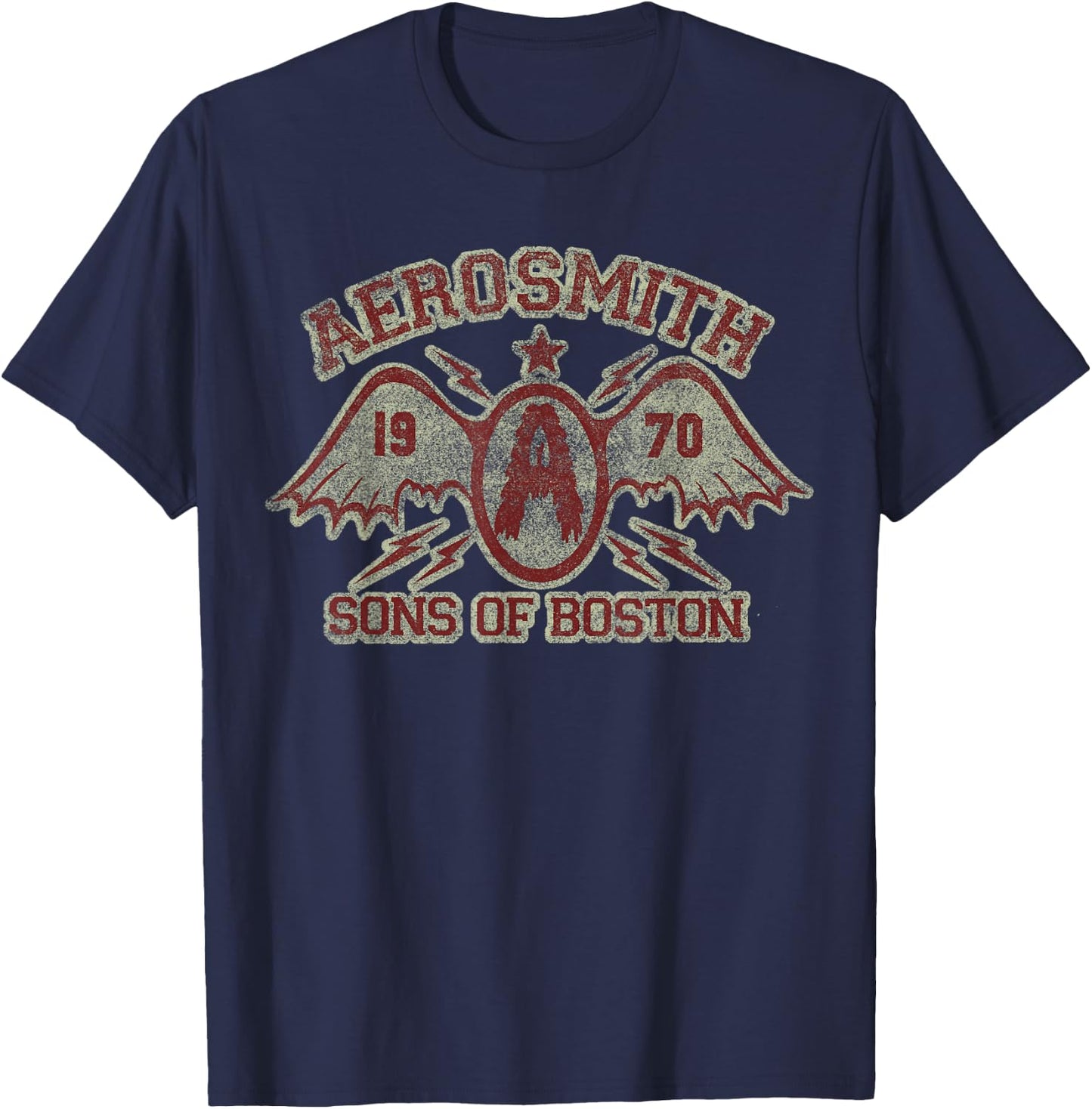 Aerosmith - Sons of Boston T-Shirt - T-Shirt | Navy