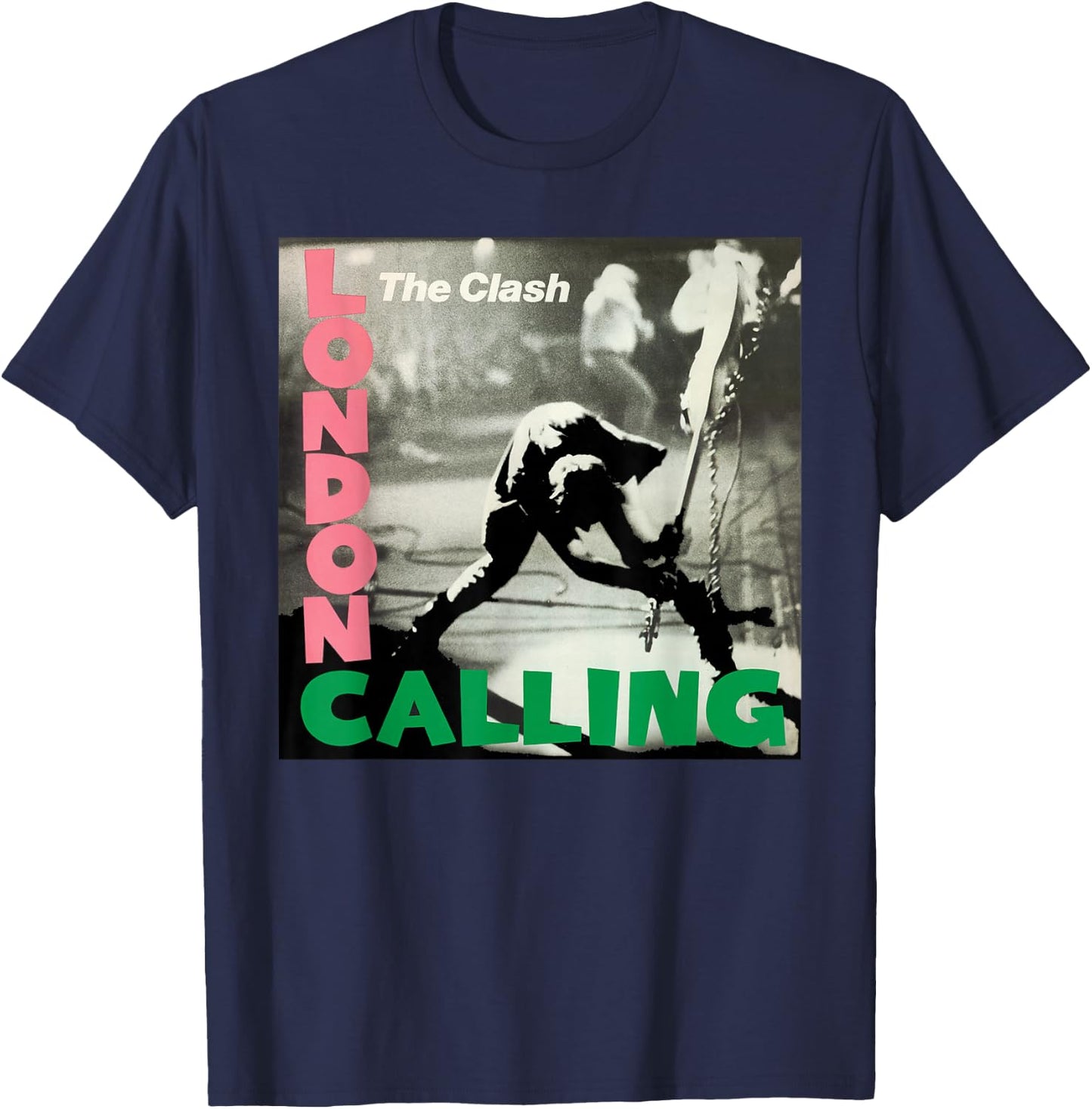 The Clash - London Calling T-Shirt - T-Shirt | Navy