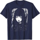 Creepy Japanese Anime Manga Horror | Pastel Goth Grunge T-Shirt - T-Shirt | Navy