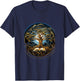 Back to School Tree of Knowledge Book Teacher Student T-Shirt - T-Shirt | Navy