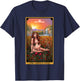 The Goddess Gaia The Empress Tarot Card Greek Pagan Witch T-Shirt - T-Shirt | Navy