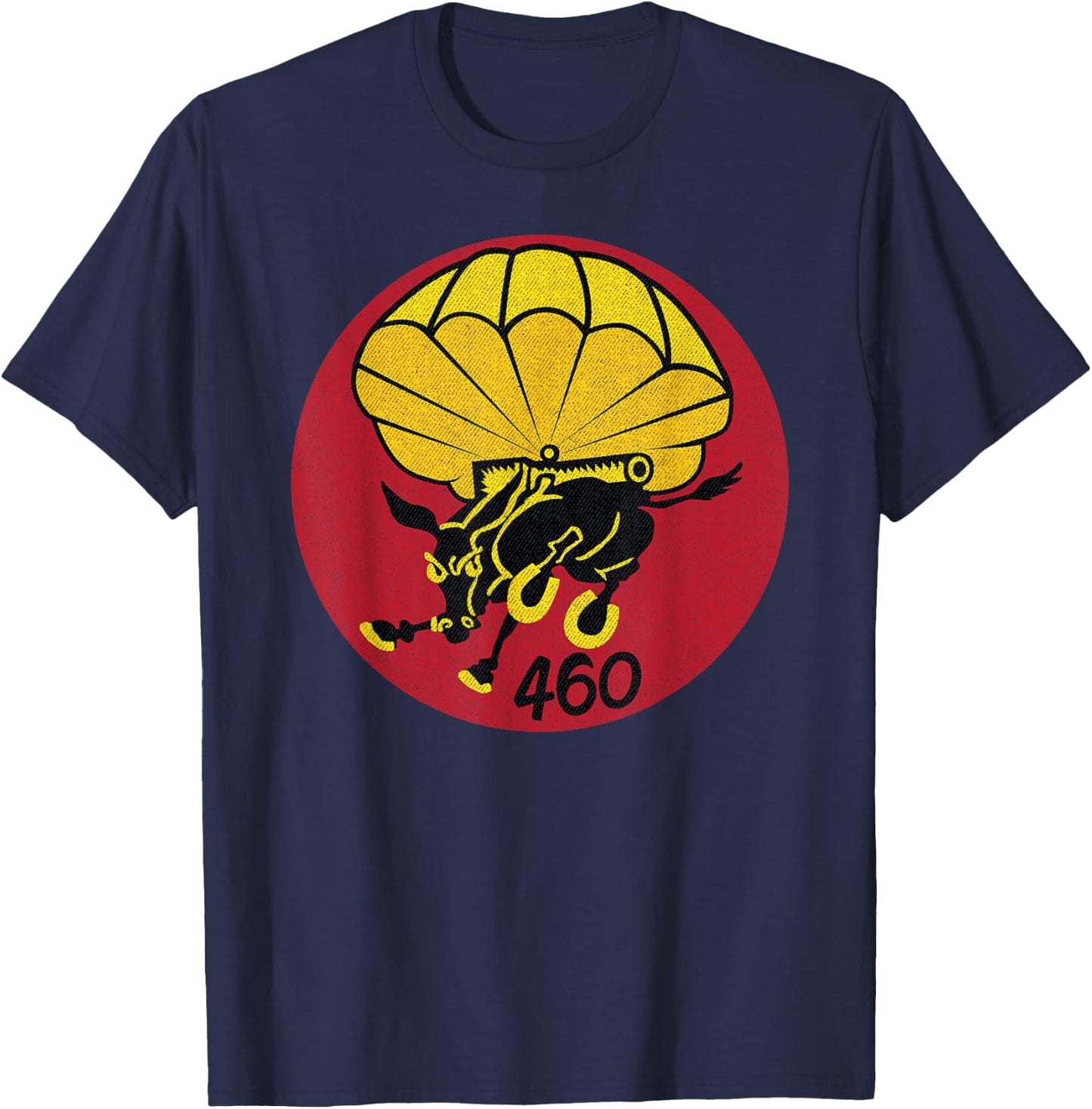 American Marauder: 460th Parachute Field Artillery Battalion T-Shirt - T-Shirt | Navy