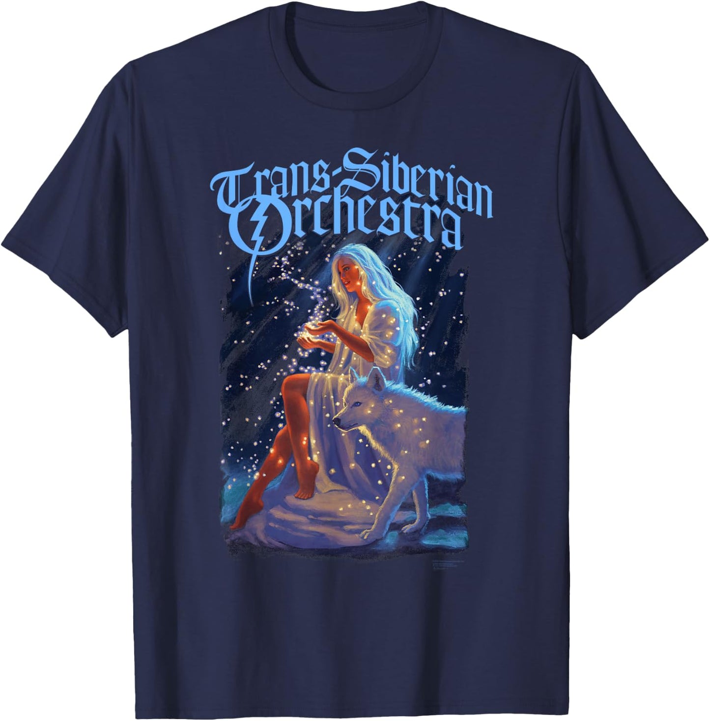 Trans-Siberian Orchestra – Snow Queen T-Shirt - T-Shirt | Navy