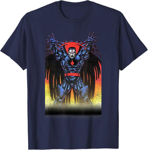Marvel Comics Retro Classic Mr. Sinister Dawn Poster T-Shirt - T-Shirt | Navy